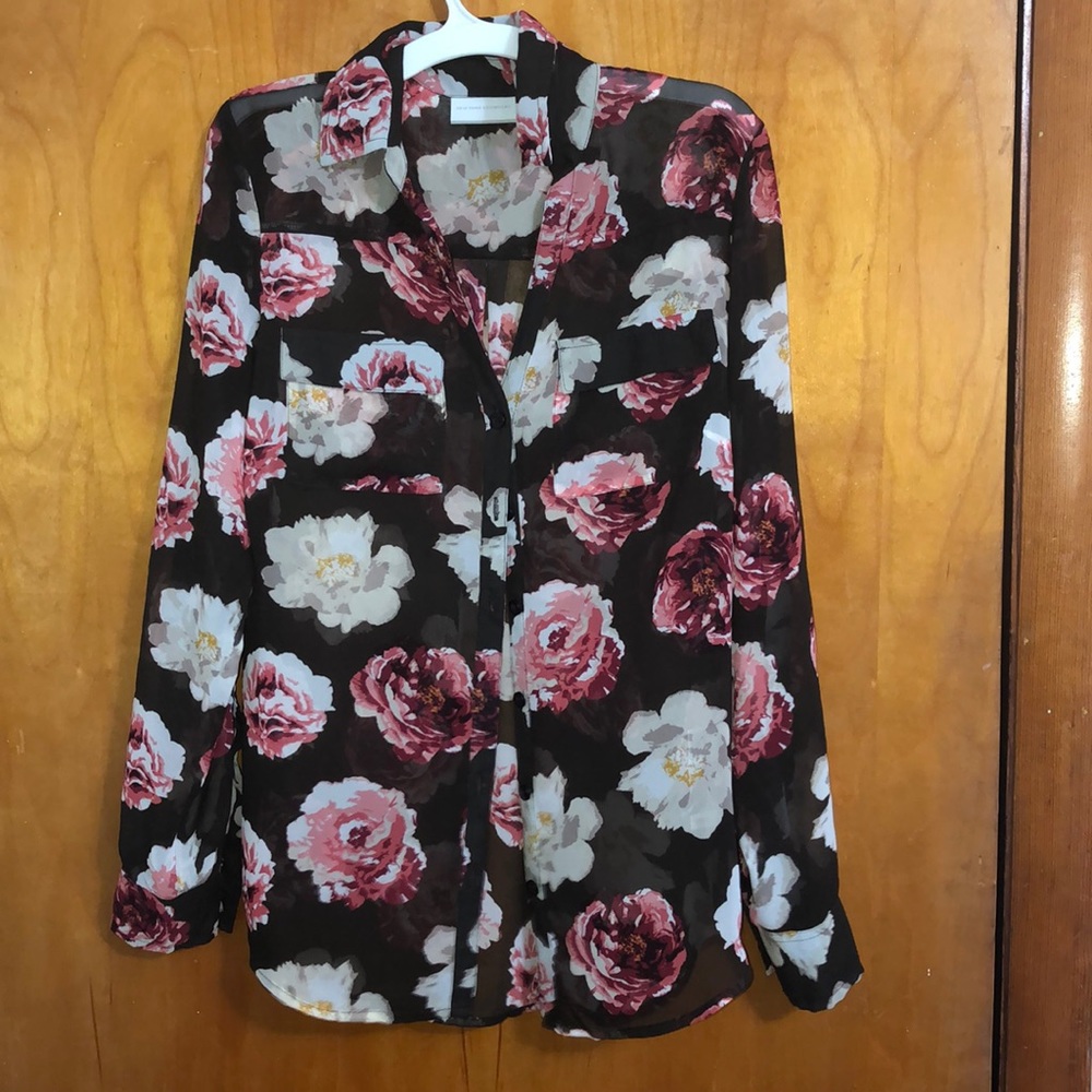 New York and company Floral Top